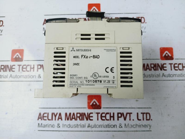 Mitsubishi Electric Fx2N-8Ad 8 Analog Input Module 24V Dc