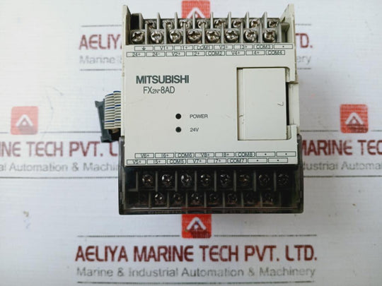 Mitsubishi Electric Fx2N-8Ad Programmable Controller, 24Vdc, V1.21