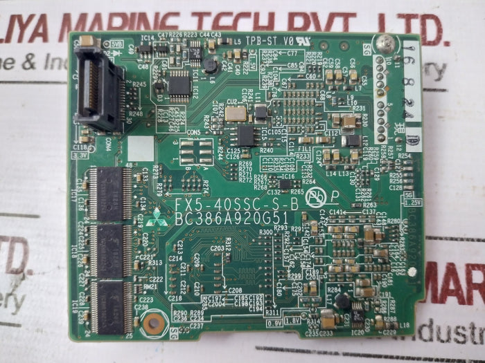 Mitsubishi Electric Fx5-40ssc-s-b Printed Circuit Board Card Bc386a92001