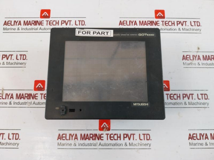 Mitsubishi Electric Gt1155-qsbd Graphic Operation Terminal Display Hmi &nbsp;(Not Working)