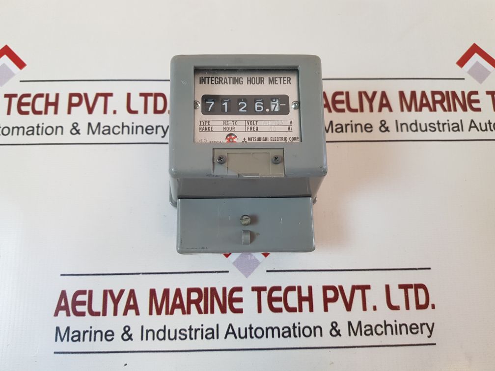 Mitsubishi Electric Hs-70 Integrating Hour Meter 100/120V 60 Hz Lh300N358-5