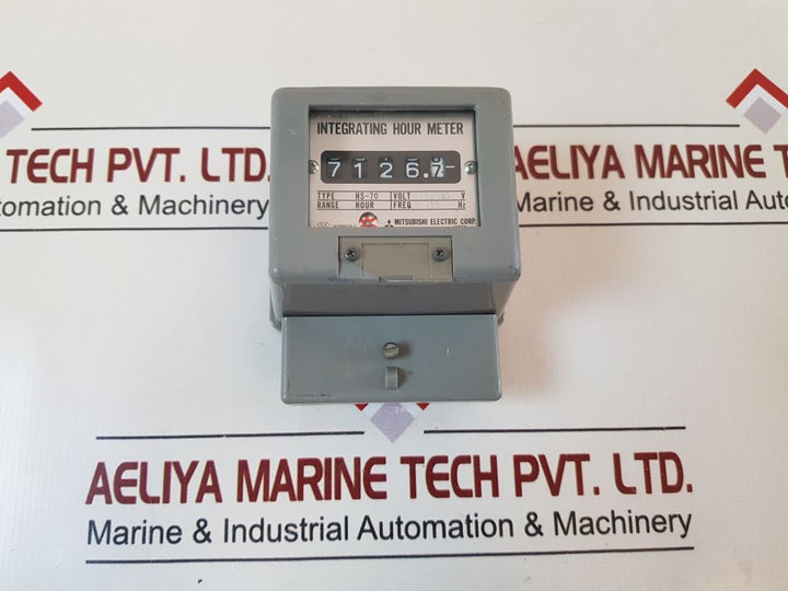 Mitsubishi Electric Hs-70 Integrating Hour Meter 100/120V 60 Hz Lh300N358-5