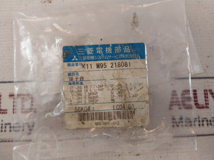 Mitsubishi Electric K11 M95 218081 Terminal Block