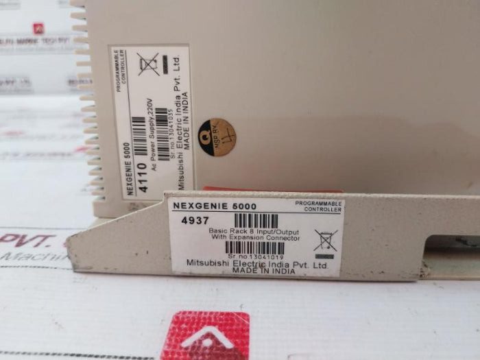 Mitsubishi Electric Nexgenie 5000 Programmable Controller 220V, 24Vdc
