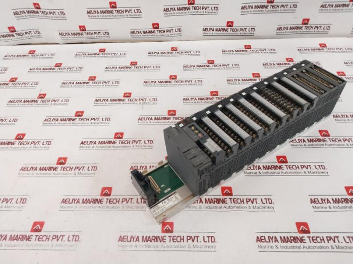 Mitsubishi Electric Q312Db, Q02Ucpu, Qj61Bt11N, Qx80, Qy80, Qx81 Plc Module Rack