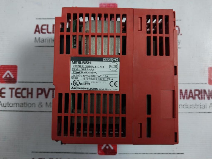 Mitsubishi Electric Q61P-a2 Power Supply Q61Pa2 5Vdc 6A