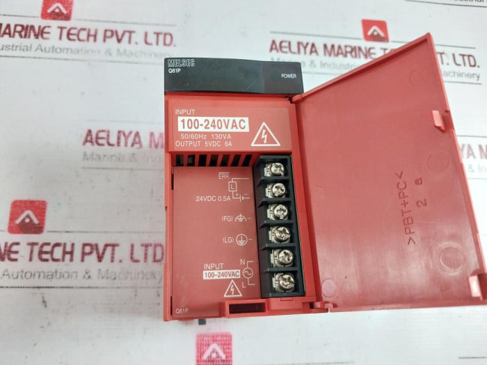 Mitsubishi Electric Q61P Plc Q Series Power Supply Unit 100-240Vac 5Vdc 6A