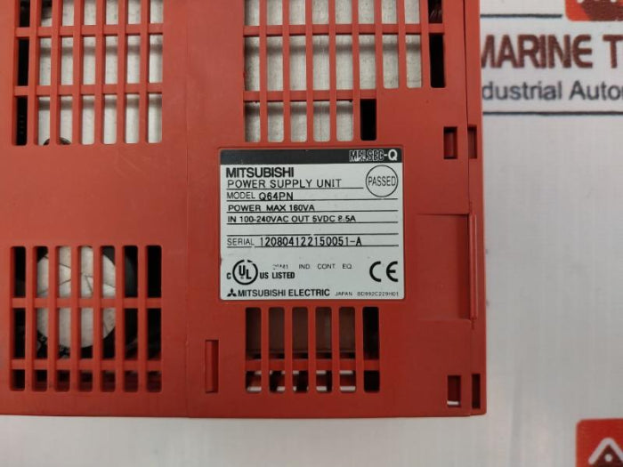 Mitsubishi Electric Q64Pn Power Supply Module Bd992C229H01 100-240Vac 50/60Hz