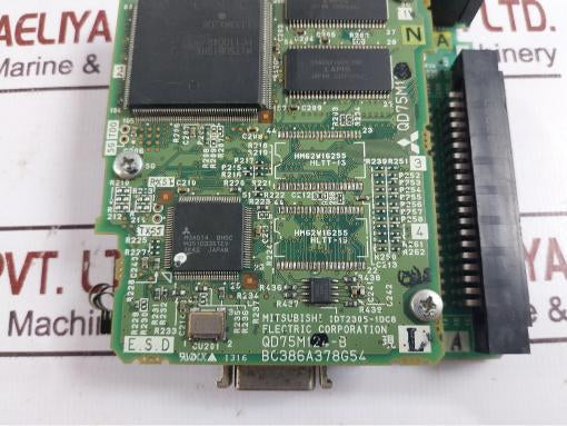 Mitsubishi Electric Qd75M1 32 I/O Point Positioning Circuit Board Qd75M124