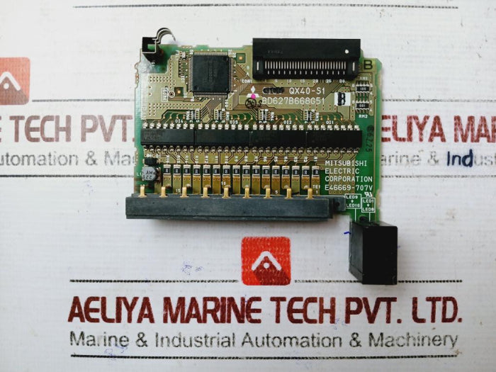 Mitsubishi Electric Qx40-s1 Dc Input Printed Circuit Board Module Bd627B668H01