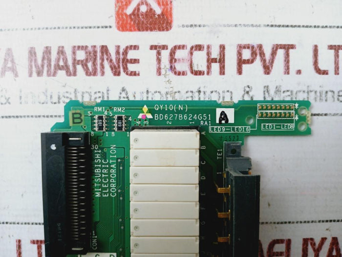 Mitsubishi Electric Qy10(N) Pcb For Plc Q Series Output Module Bd627B624H01