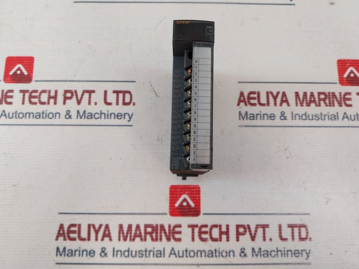 Mitsubishi Electric Qy40P Output Unit 12/24Vdc 0.1A