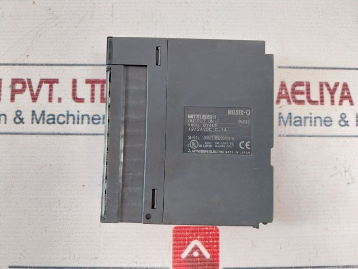 Mitsubishi Electric Qy40P Output Unit 12/24Vdc 0.1A
