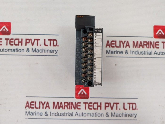 Mitsubishi Electric Qy40P Output Unit 12/24Vdc 0.1A