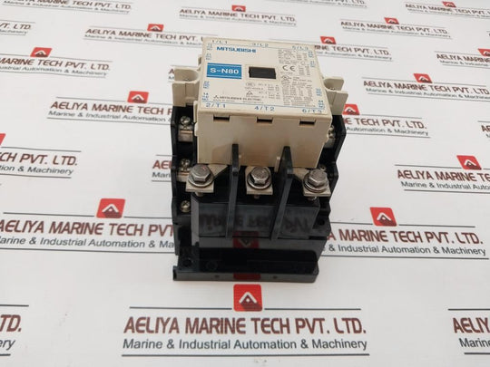 Mitsubishi Electric S-n80 Magnetic Contactor 50/60Hz
