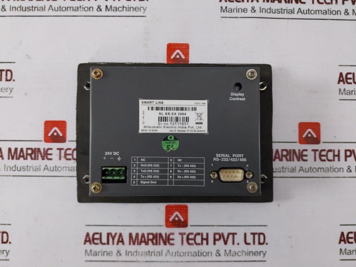Mitsubishi Electric Sl Sr.Ex 2004 Text Hmi Panel 24V Dc V1.03.00