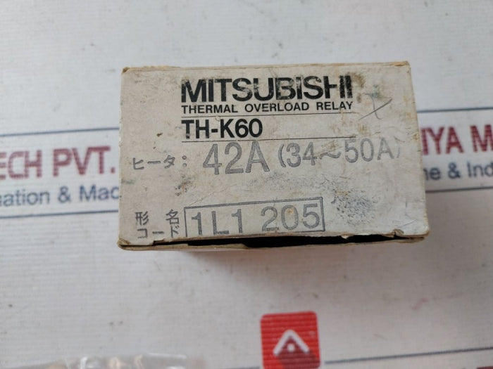Mitsubishi Electric Th-k60 Thermal Overload Relay 42A 690V~
