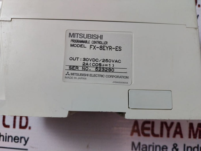 Mitsubishi Fx-8eyr-es Programmable Controller 30vdc/250vac