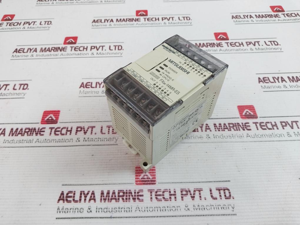 Mitsubishi Fx0S-14Mr-es/Ul Programmable Controller 50/60Hz