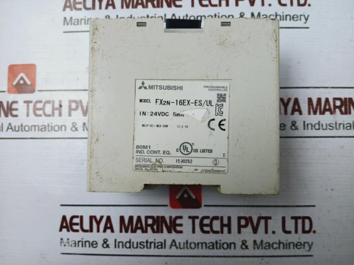 Mitsubishi Fx2N-16Ex-es/Ul Programmable Controller 24Vdc 5Ma