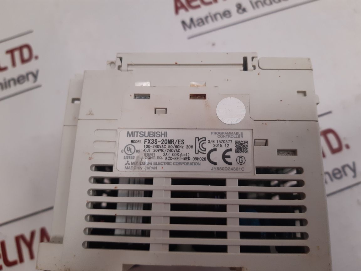 Mitsubishi Fx3S-20Mr/Es Programmable Controller
