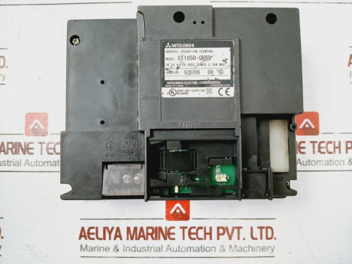 Mitsubishi Gt1050-qbbd Graphic Operation Terminal Panel Got1000 24Vdc