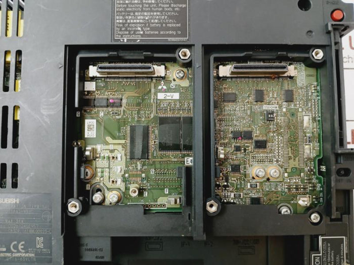 Mitsubishi Gt1662-vnbd Got1000 Graphic Operation Terminal Panel 24Vdc