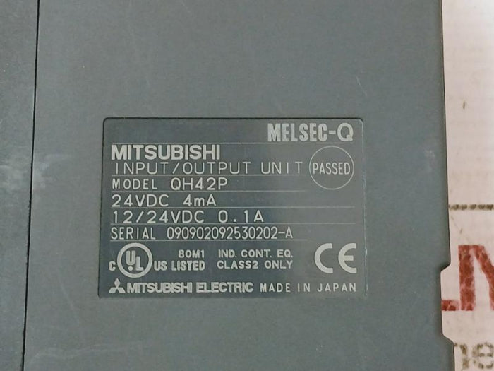 Mitsubishi Qh42P Input/Output Combined Module Melsec-q Series 24Vdc 4Ma