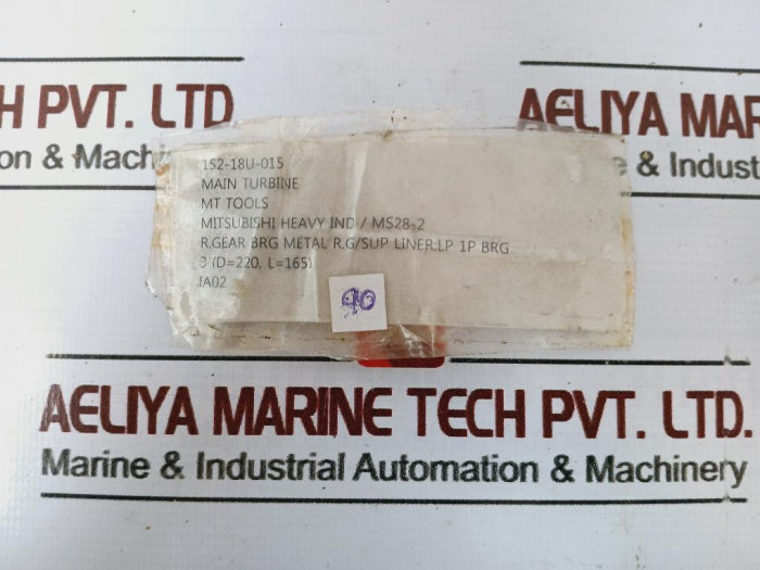 Mitsubishi Ms28-2 Rear Gear Bearing Supporting Liner For Main Turbine