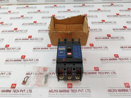 Mitsubishi Nf100-sh 3P Pole No-fuse Circuit Breaker 100 Amp 660V 5060Hz