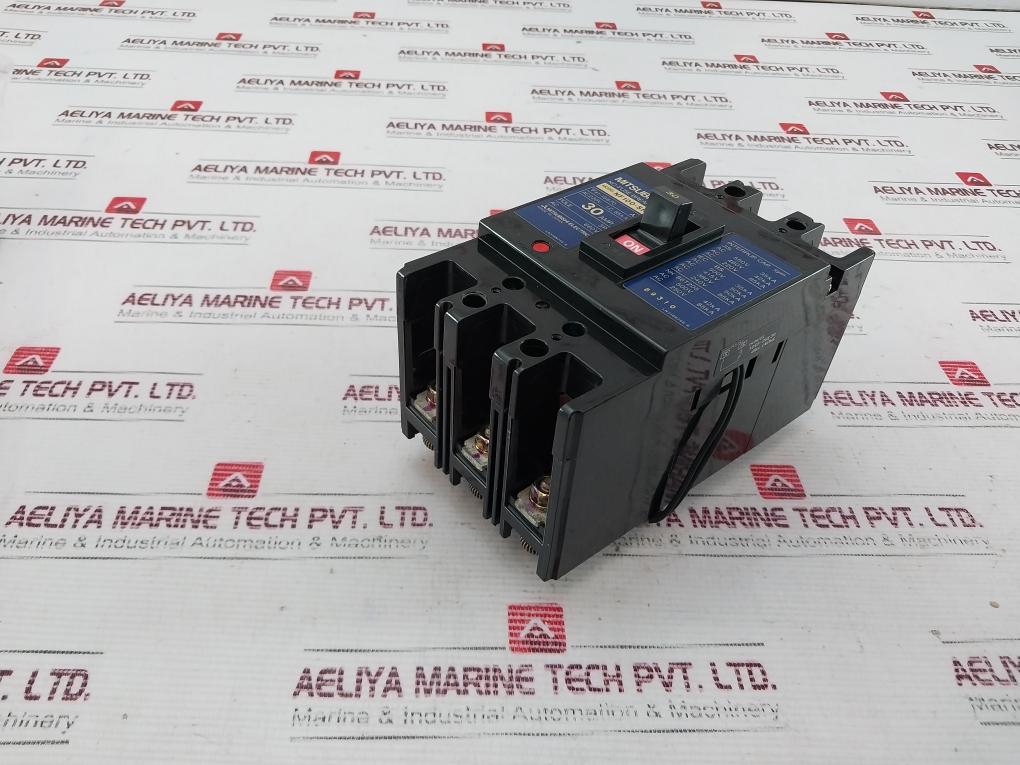 Mitsubishi Nf100-sh No-fuse Breaker 30Amp 3Pole
