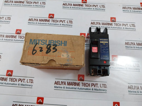 Mitsubishi Nf50-ss 2 Pole No-fuse Breaker 15A Dc 250V