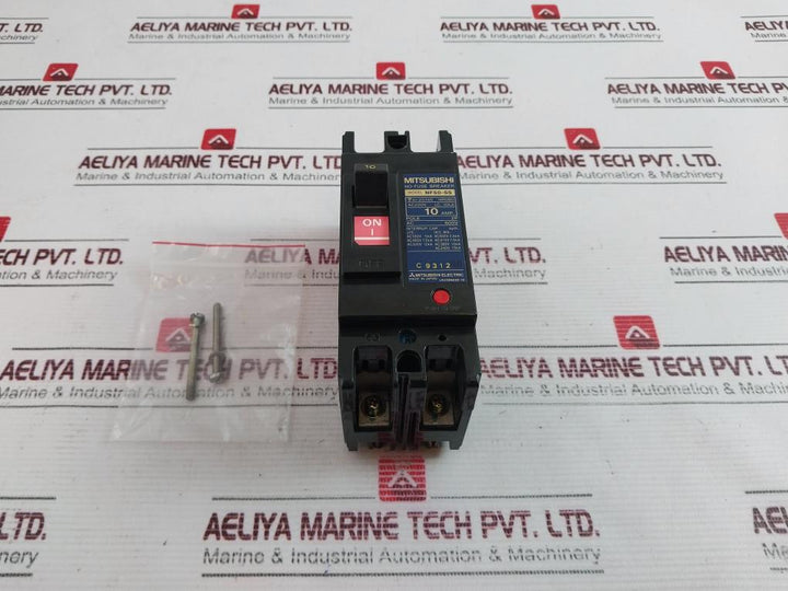 Mitsubishi Nf50-ss No-fuse Breaker 10A 220Vac
