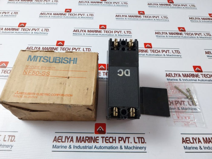 Mitsubishi Nf50-ss 2 Pole No-fuse Circuit Breaker 10A 250Vdc
