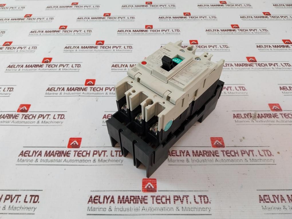 Mitsubishi Nf63-hv No-fuse Breaker 15A 690V Ac 3-pole