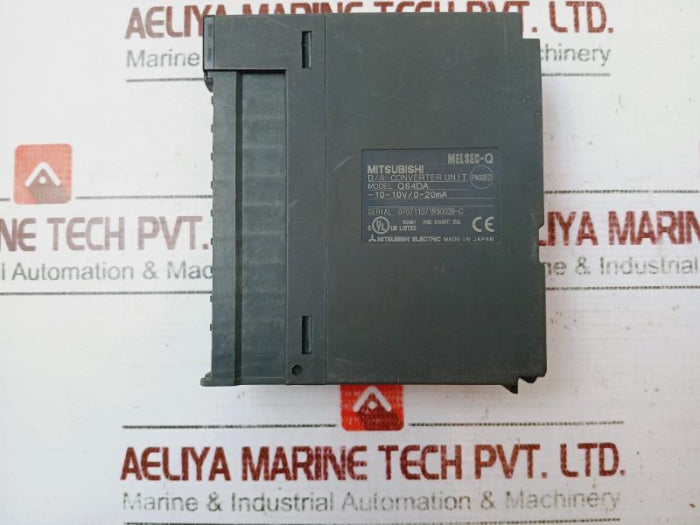Mitsubishi Q64Da Melsec-q D/A Converter Module -10-10V/020Ma