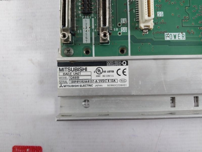 Mitsubishi Q68B Extension Base Unit Bd992C239H01