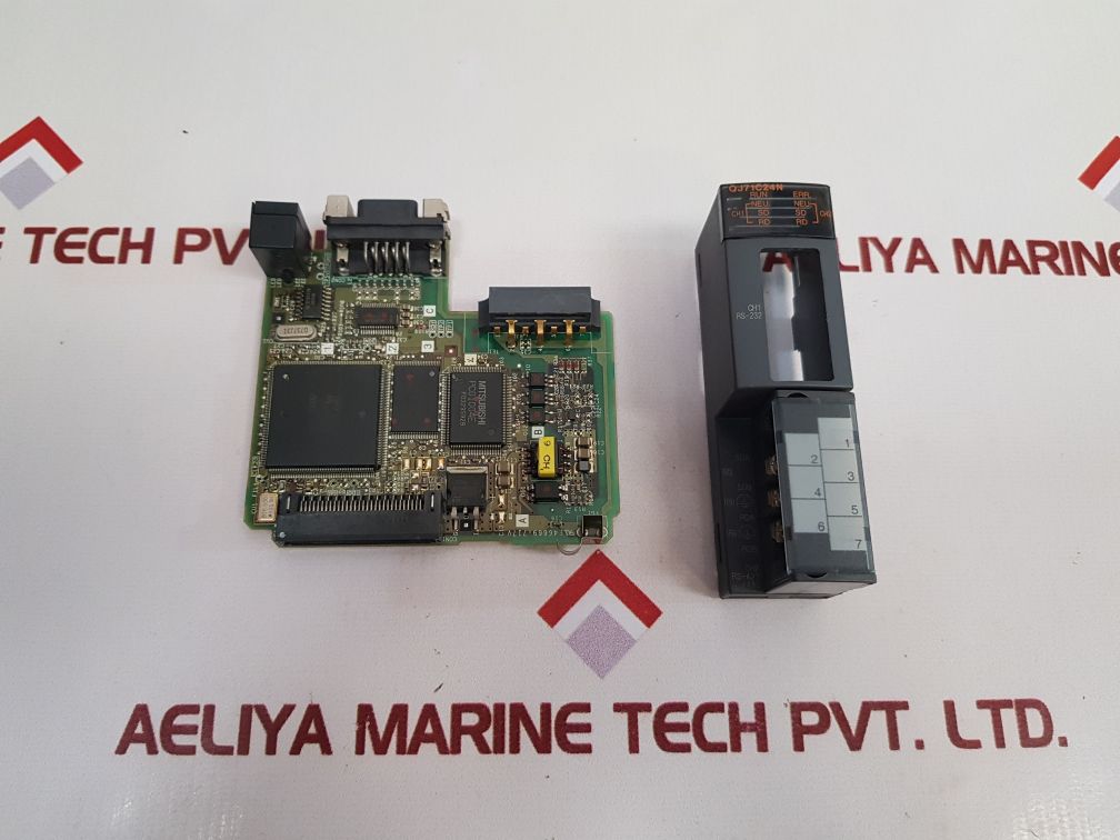 Mitsubishi Qj71C24N Communication Module