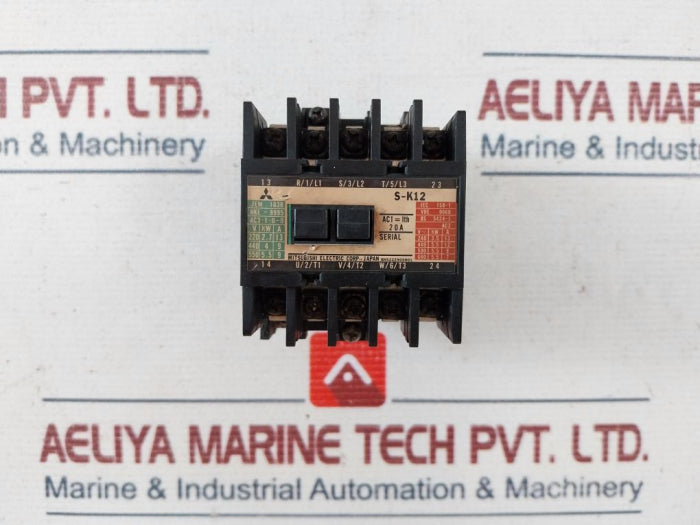 Mitsubishi Electric S-k12 Magnetic Contactor 20A Iec 158-1