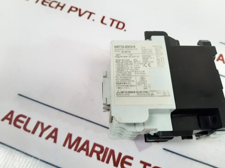 Mitsubishi S-n12 Magnetic Contactor
