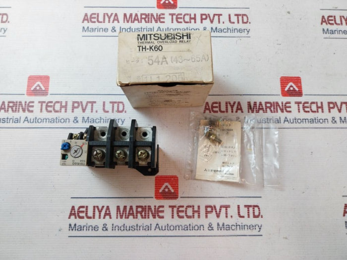 Mitsubishi Th-k60 Thermal Overload Relay 54A