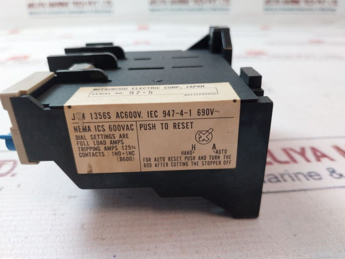 Mitsubishi TH-K60 Thermal Overload Relay 43-65A AC600V