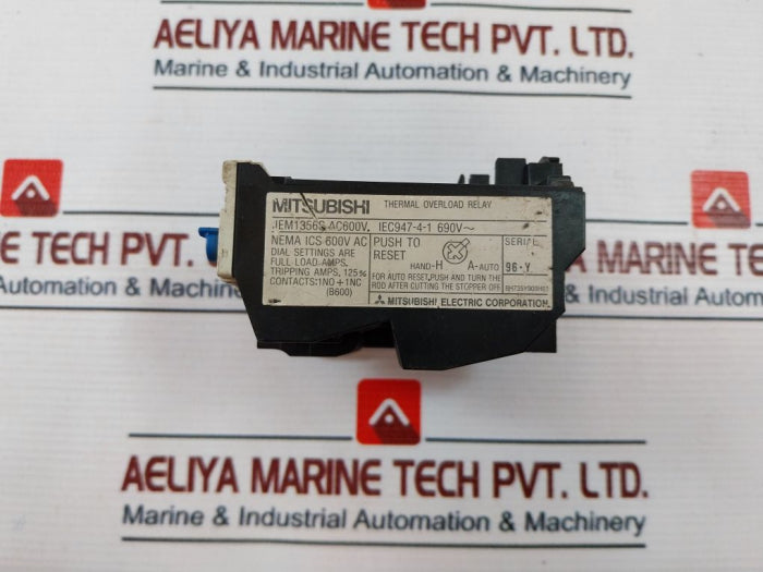 Mitsubishi TH-N20 Thermal Overload Relay JEM1356S 11A