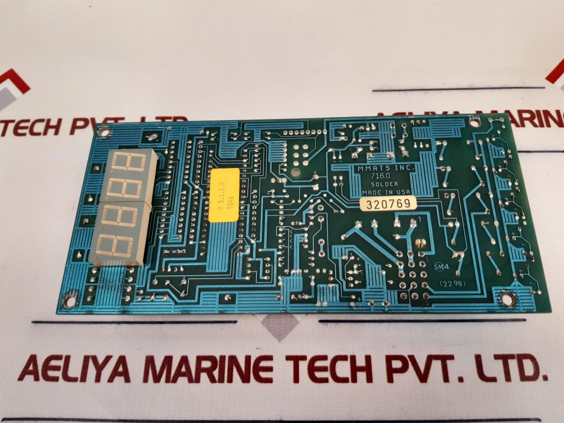 Mmats 137222 Control Computer Board