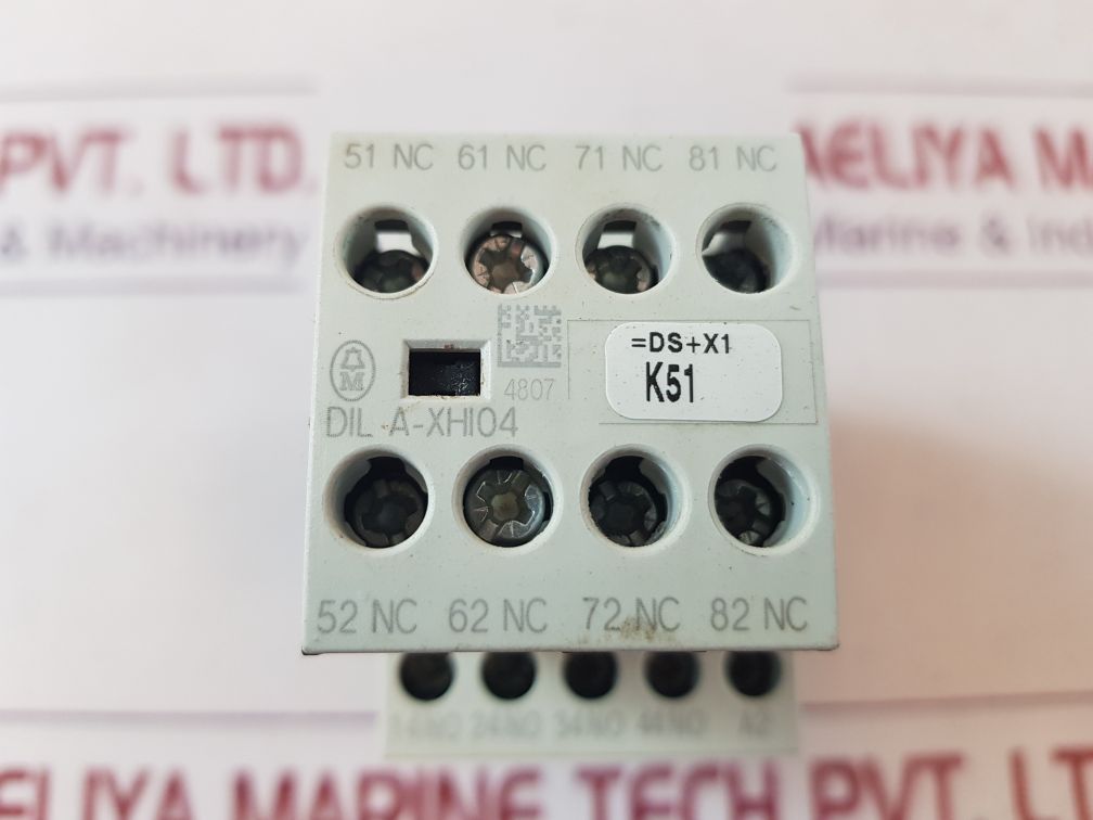 Moeller Dil-a-xhi04 Contactor Auxiliary Contact 6000V 24 Vdc