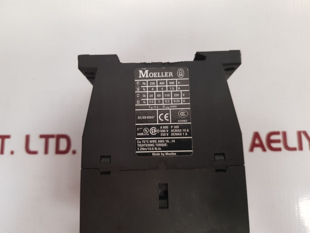 Moeller Dil A-xhi22 Contactor With Dil A-40 Relay New One