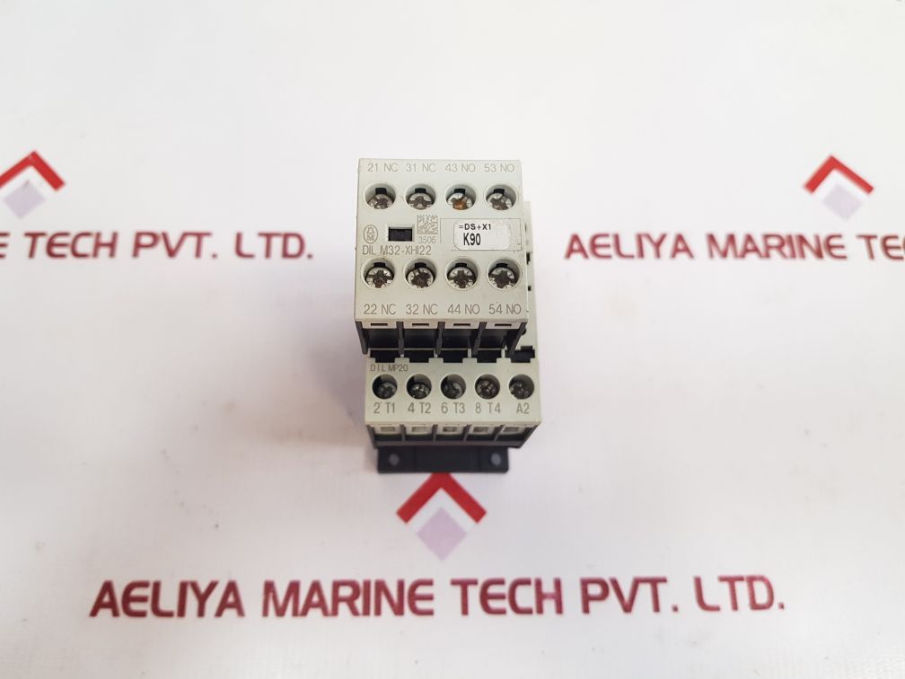 Moeller Dil M32-xhi22 Contactor With Dil Mp20 Aux.Block New One Without Box