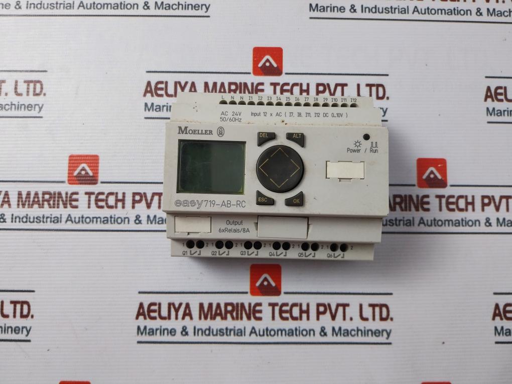 Moeller Easy 719-ab-rc Controller 24V 50/60Hz