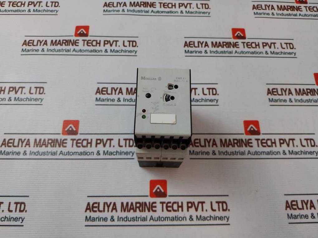 Moeller Emr4-rac-1-a Earth-leakage Monitoring Relay 415V 50/60Hz