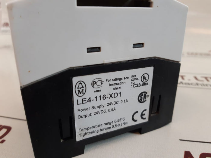 Moeller Le4-116-xd1 Digital Output Module 0-55°C 24Vdc